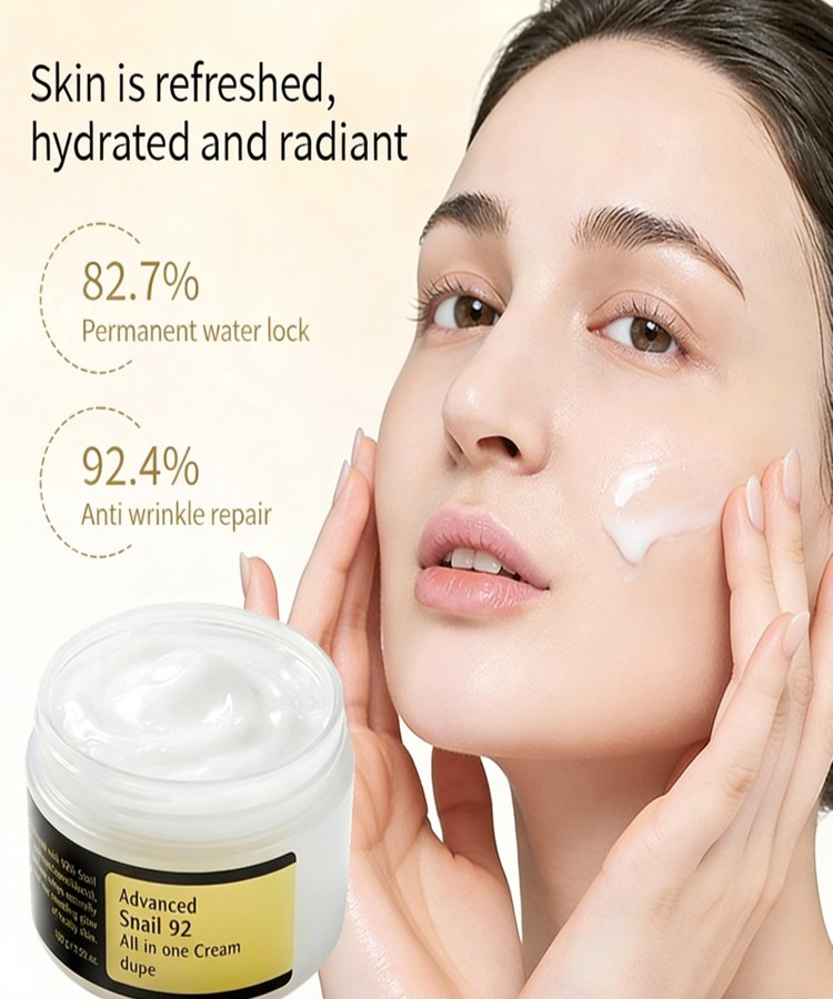 Hydrating snail cream