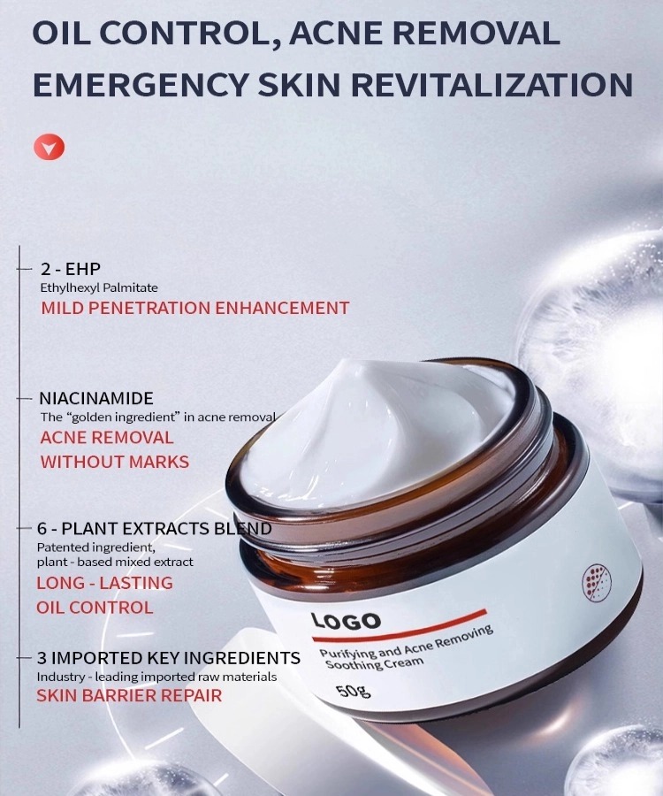 Non-irritating acne treatment cream