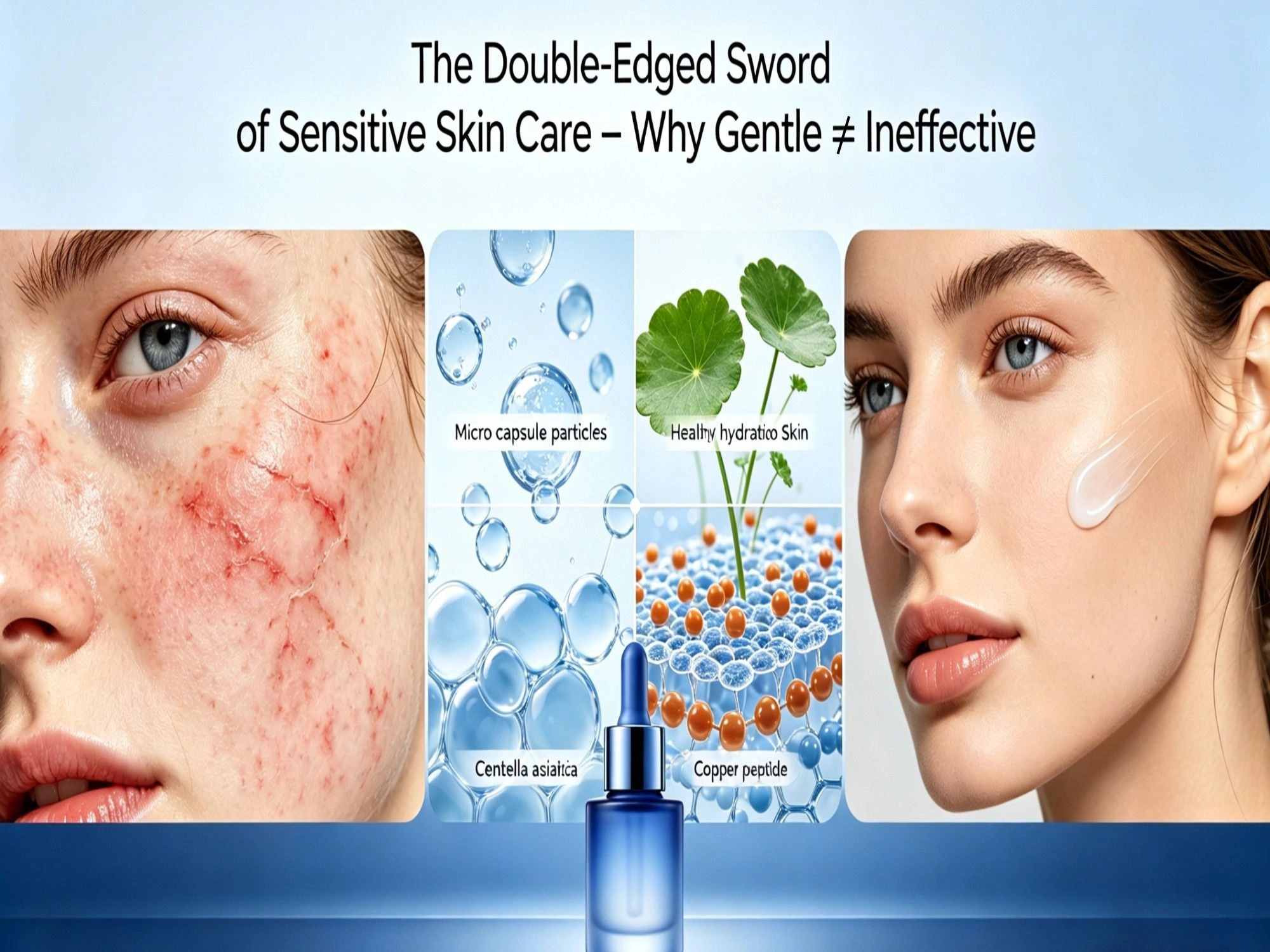 The Double‑Edged Sword of Sensitive Skin Care – Why Gentle ≠ Ineffective