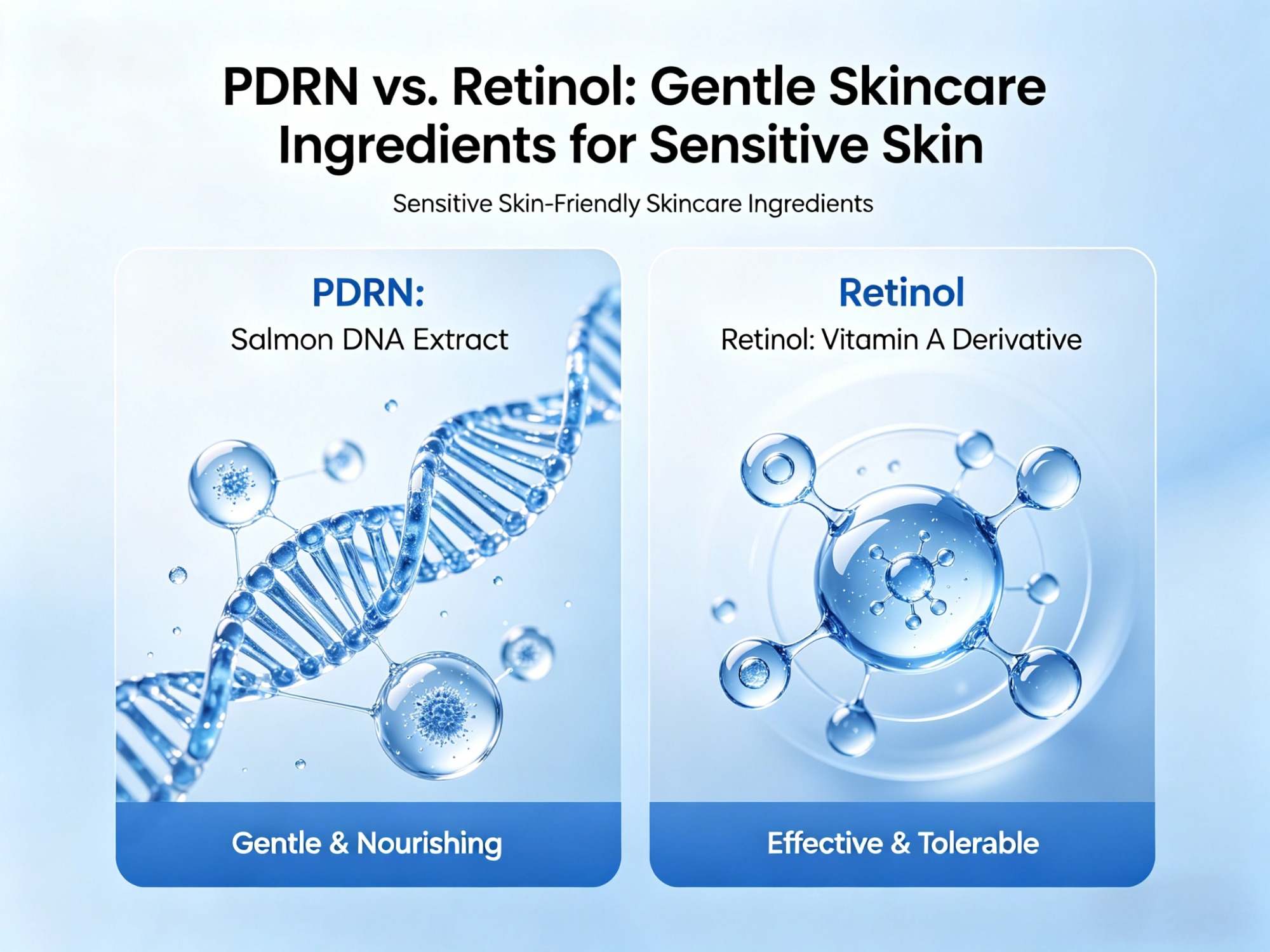 PDRN vs. Retinol: A Gentle Alternative for Sensitive Skin – What Formulators Need to Know