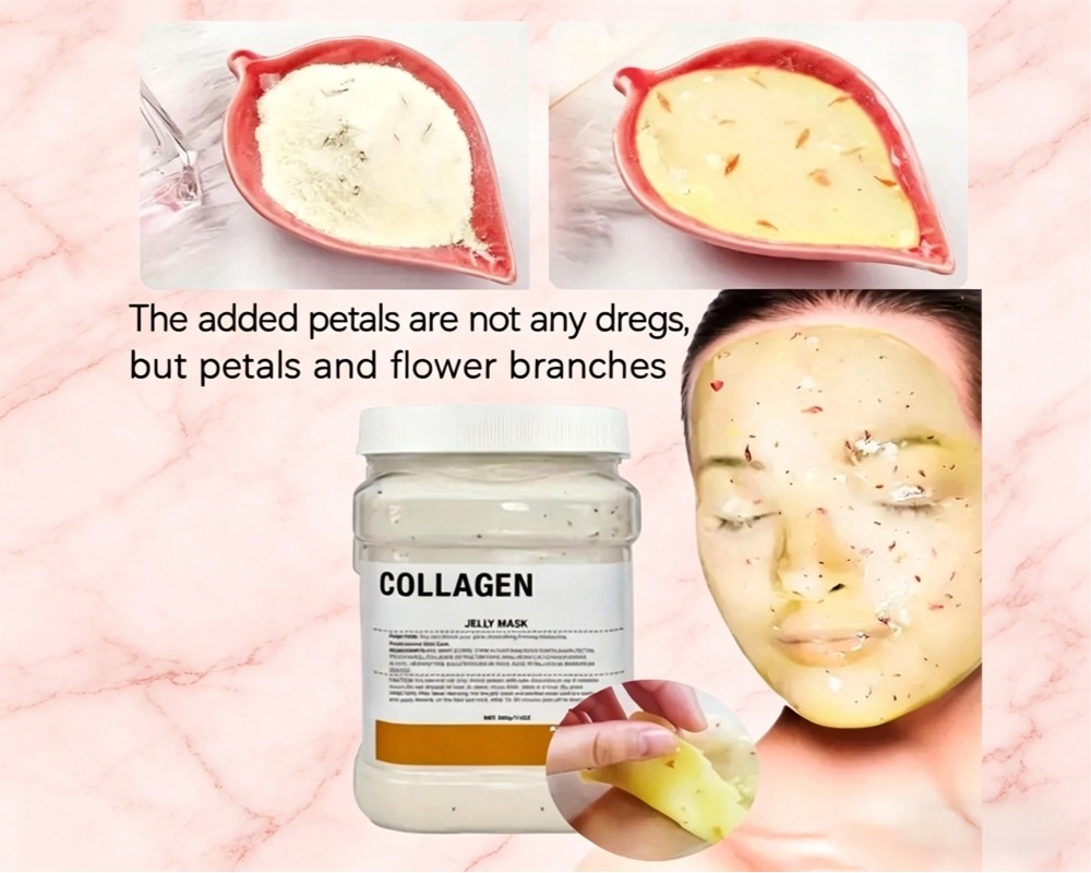 multi‑color hydrogel jelly mask jar 650g