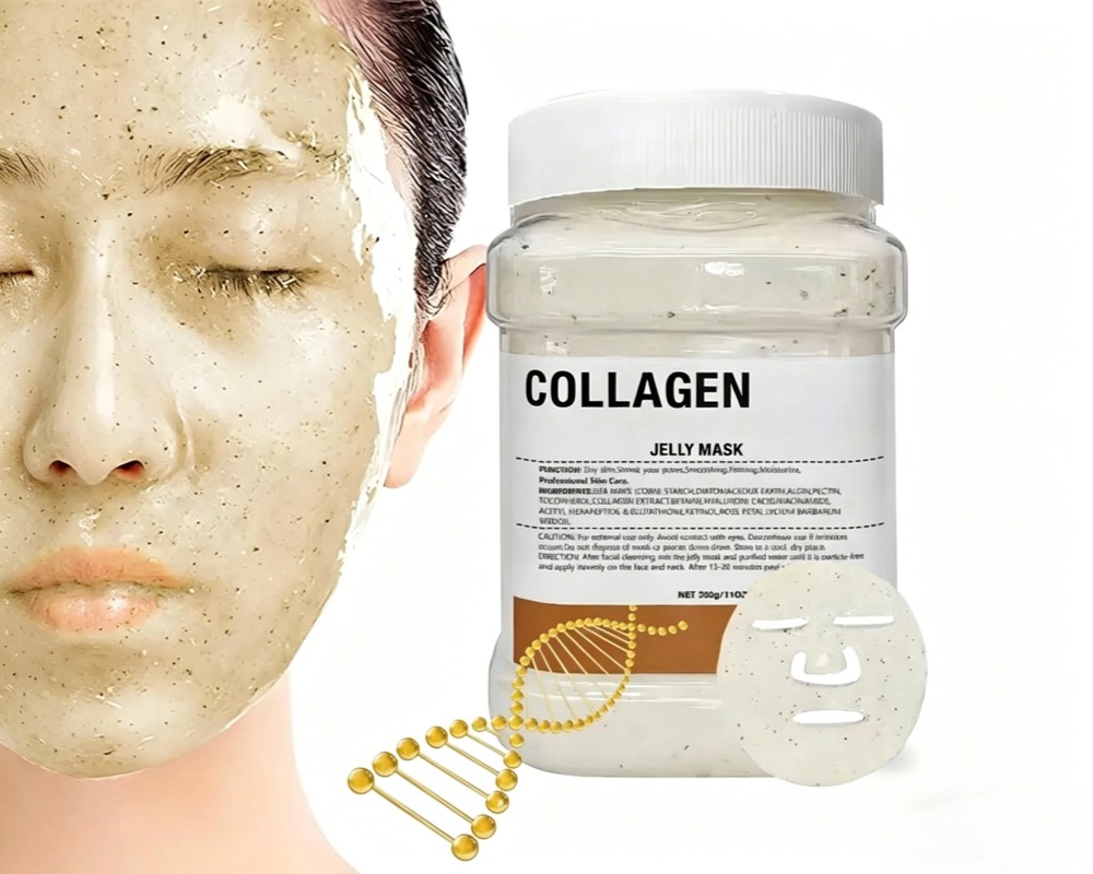 Multi-Color Hydrogel Jelly Mask