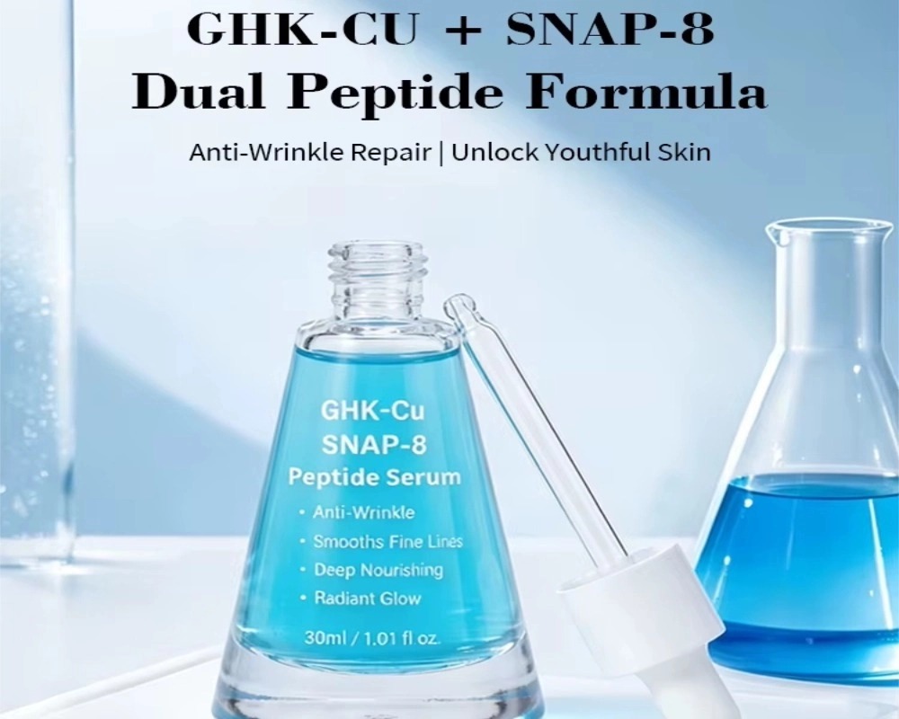 GHK‑Cu SNAP‑8 peptide serum