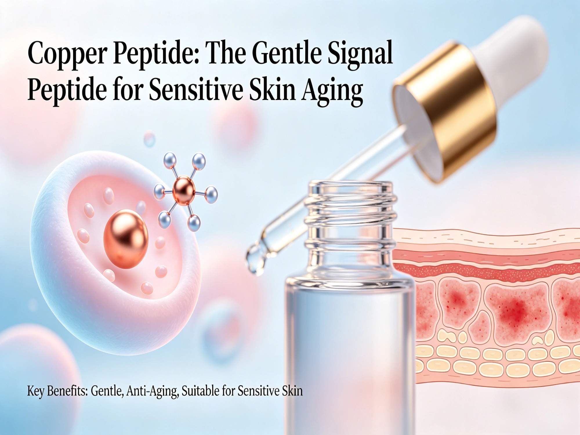 Copper Peptide: The Gentle Signal Peptide for Sensitive Skin Aging