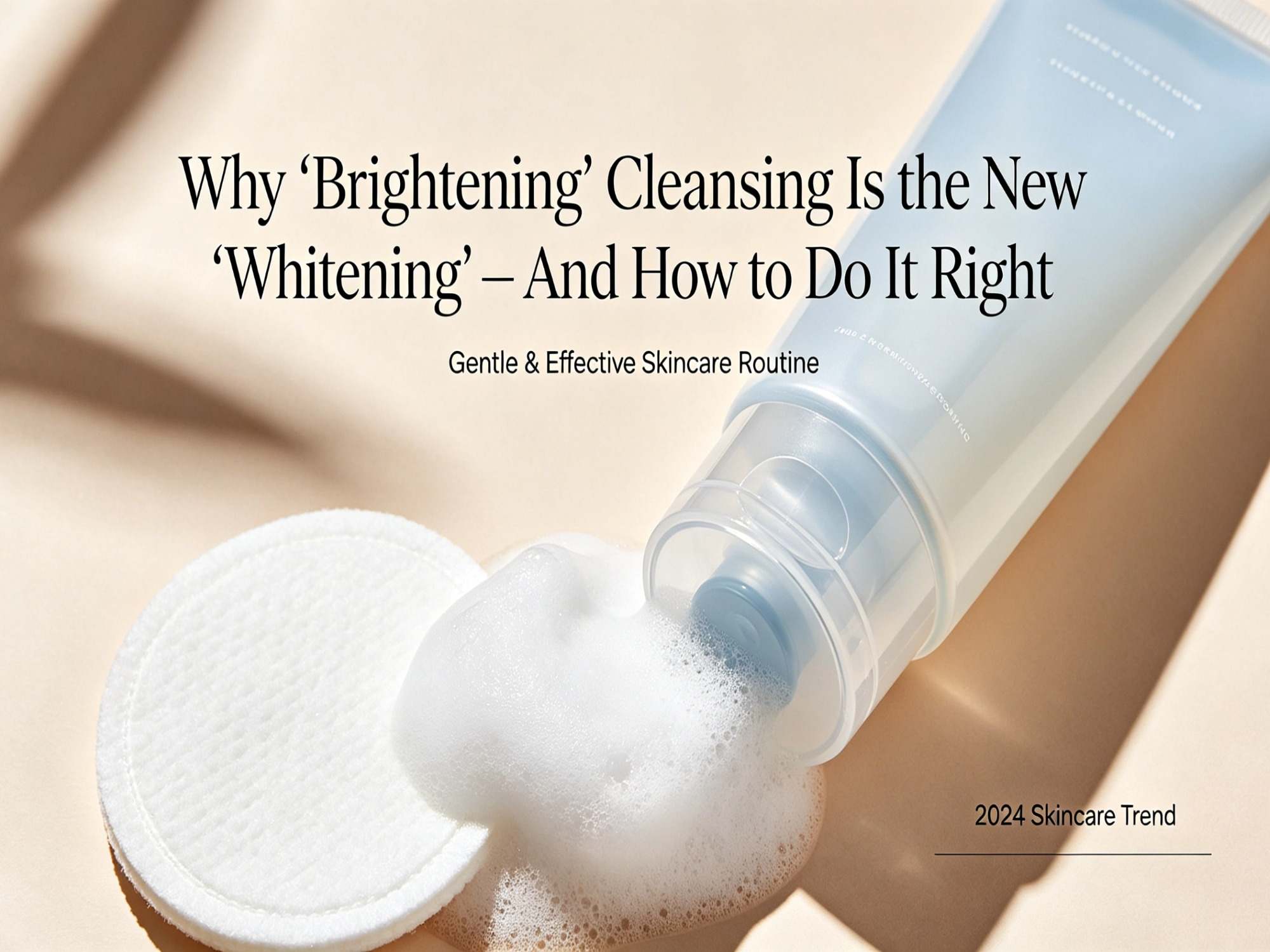 Why “Brightening” Cleansing Is the New “Whitening” – And How to Do It Right