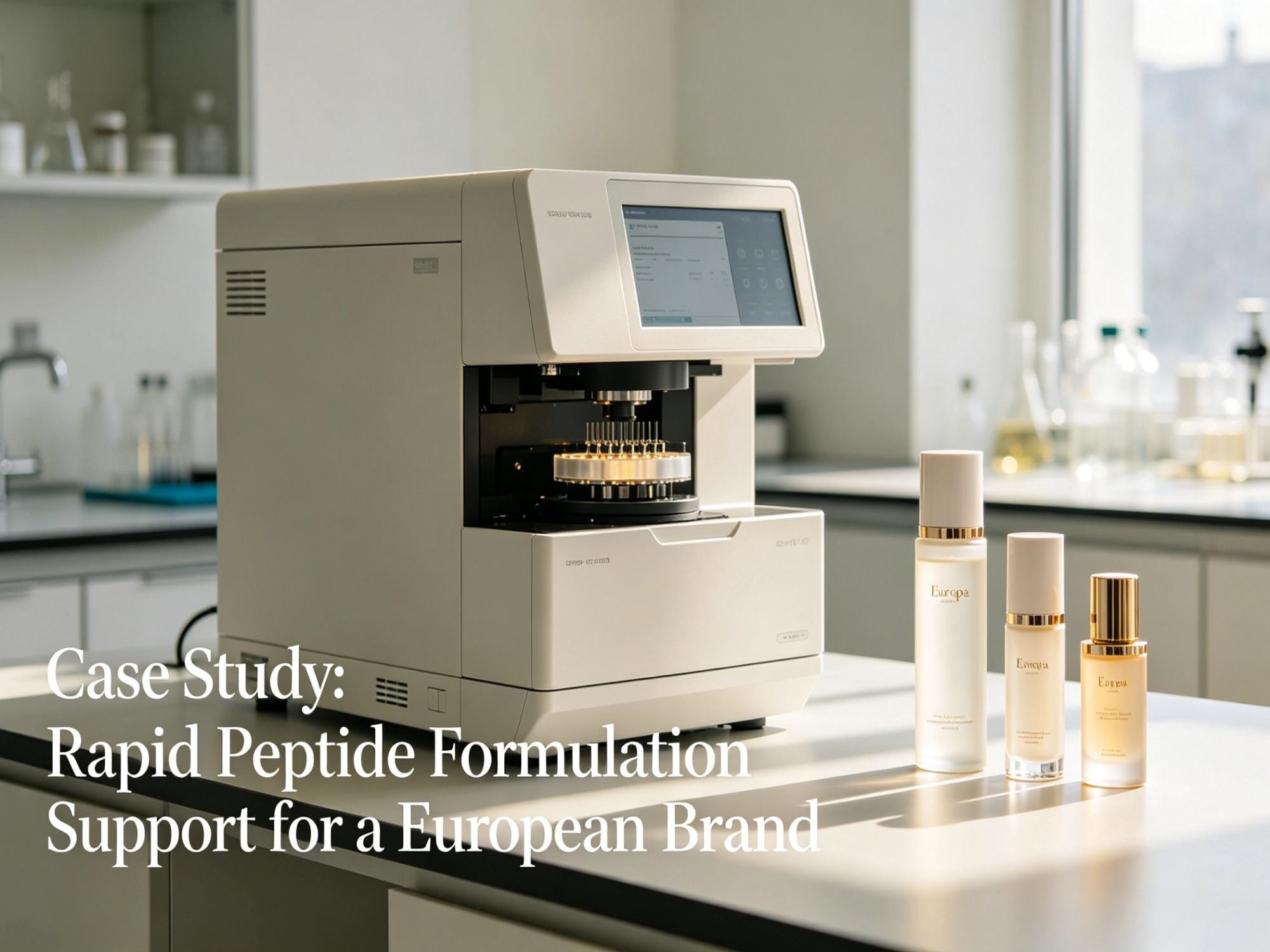 Case Study: Rapid Peptide Formulation Support for a European Brand