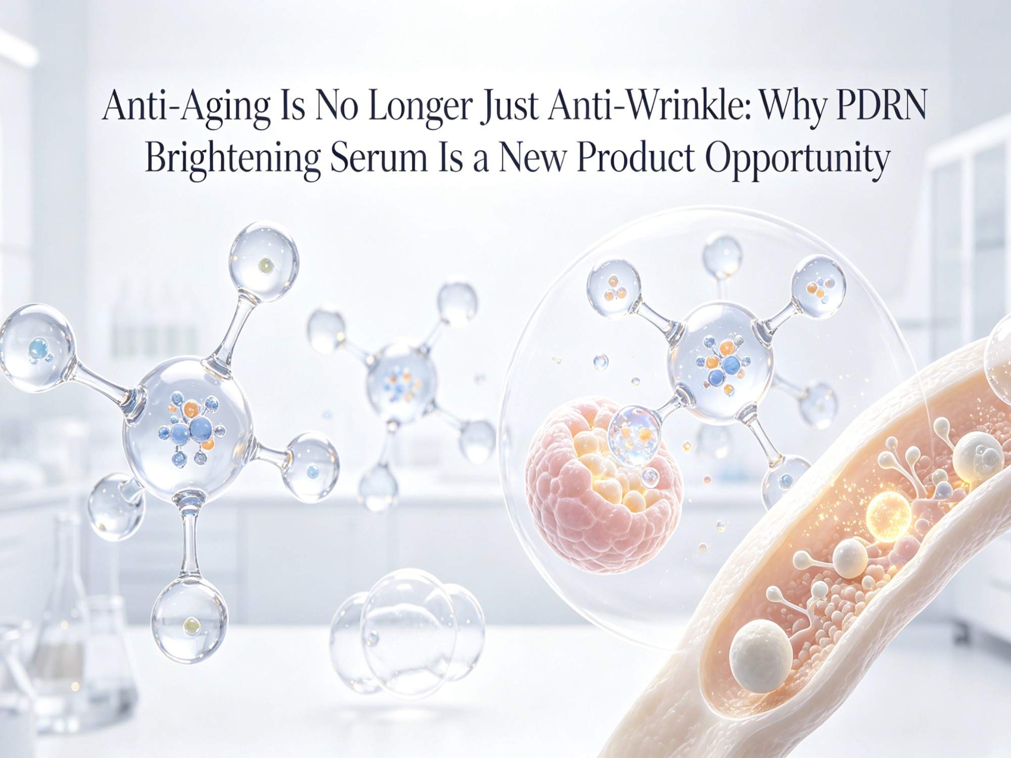 Anti-Aging Is No Longer Just Anti-Wrinkle: Why PDRN Brightening Serum Is a New Product Opportunity