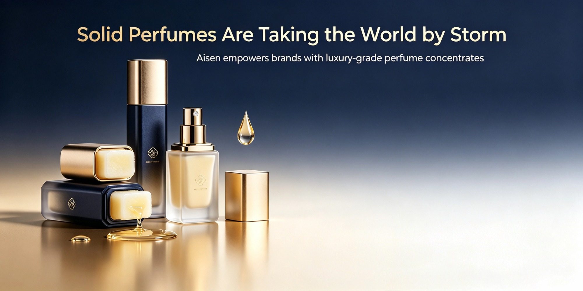 Are solid perfumes booming and can Aisen help brands grow with luxury-grade perfume concentrates?