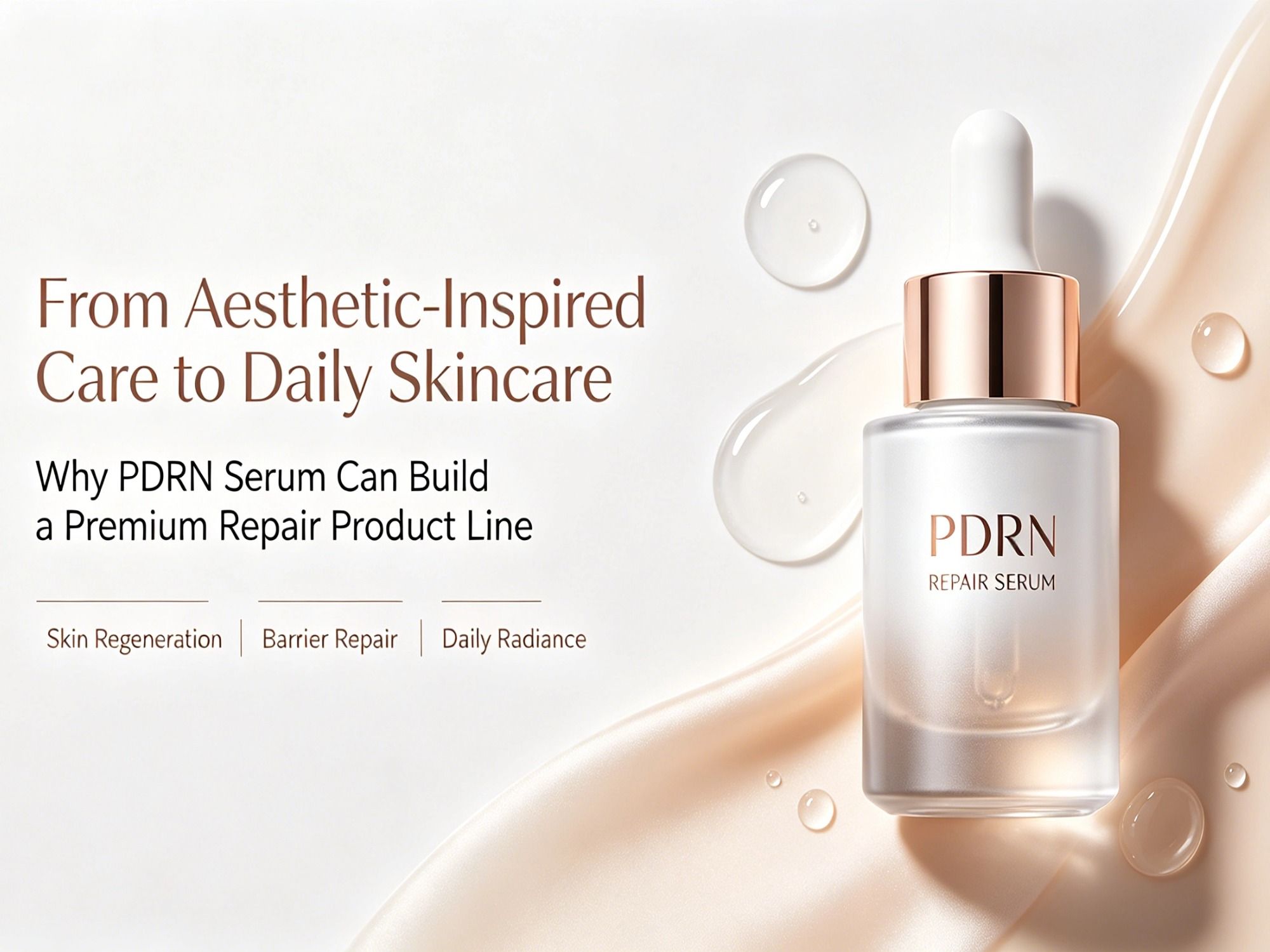 From Aesthetic-Inspired Care to Daily Skincare: Why PDRN Serum Can Build a Premium Repair Product Line