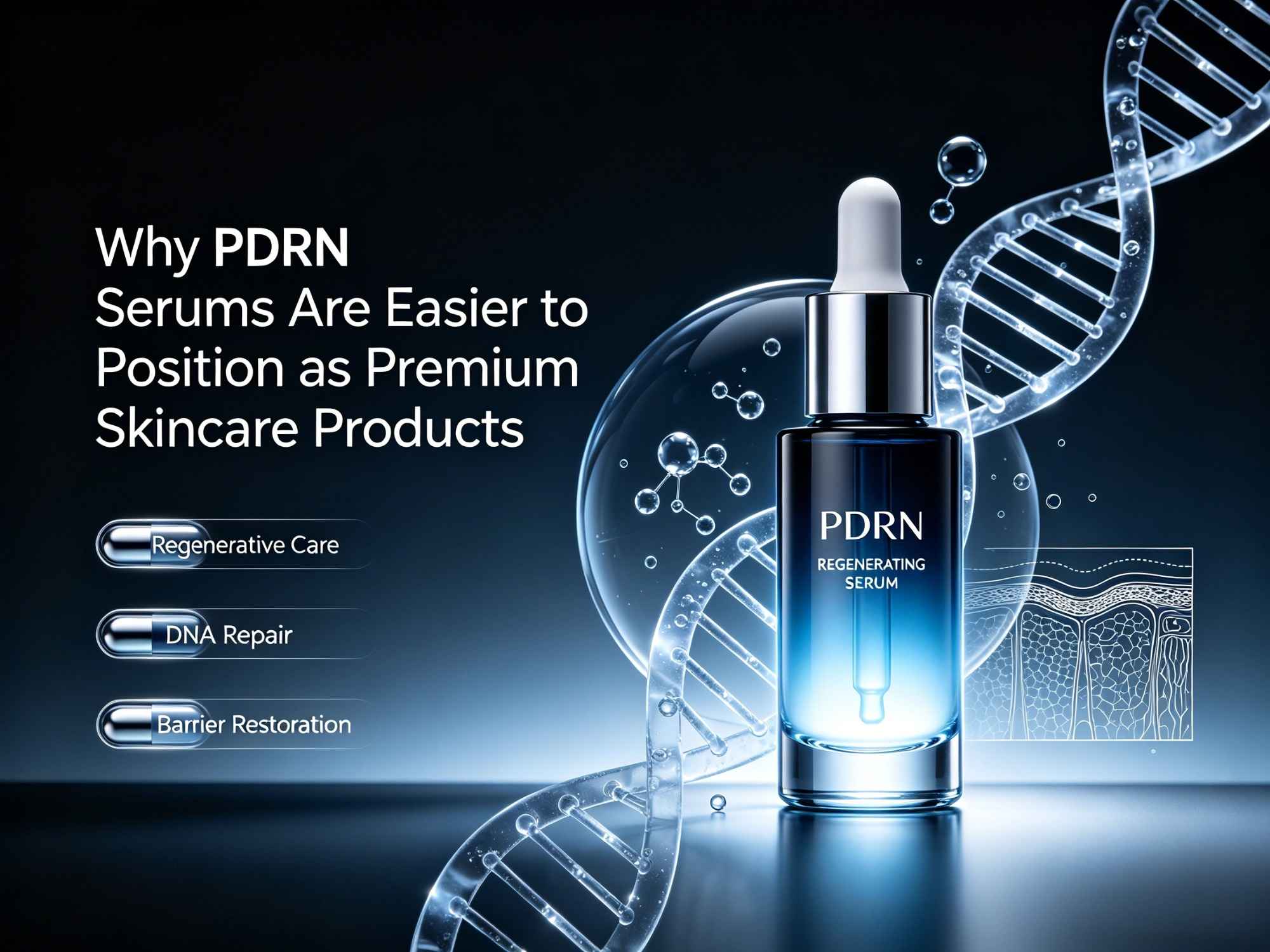 Why PDRN Serums Are Easier to Position as Premium Skincare Products