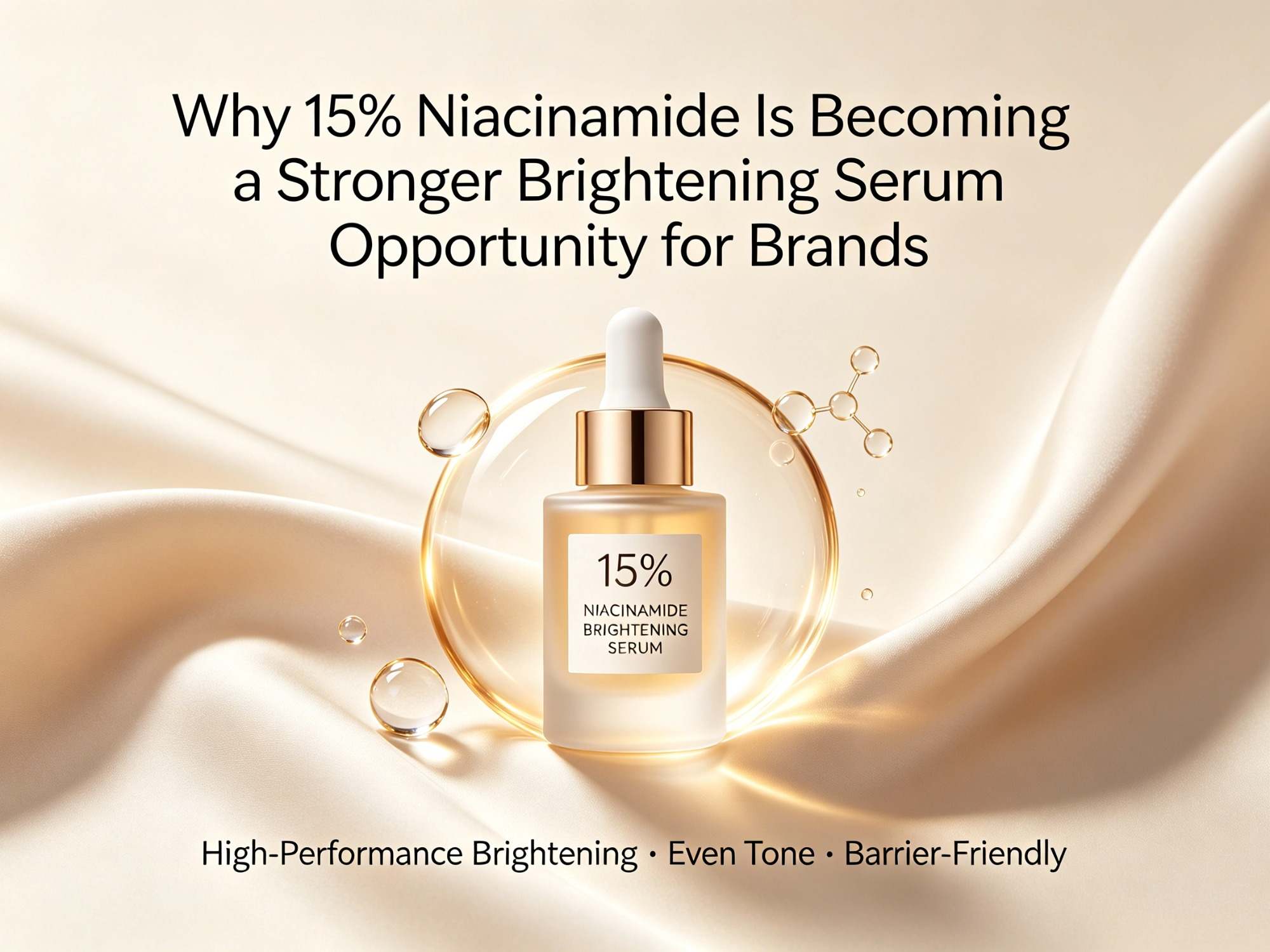 Why 15% Niacinamide Is Becoming a Stronger Brightening Serum Opportunity for Brands