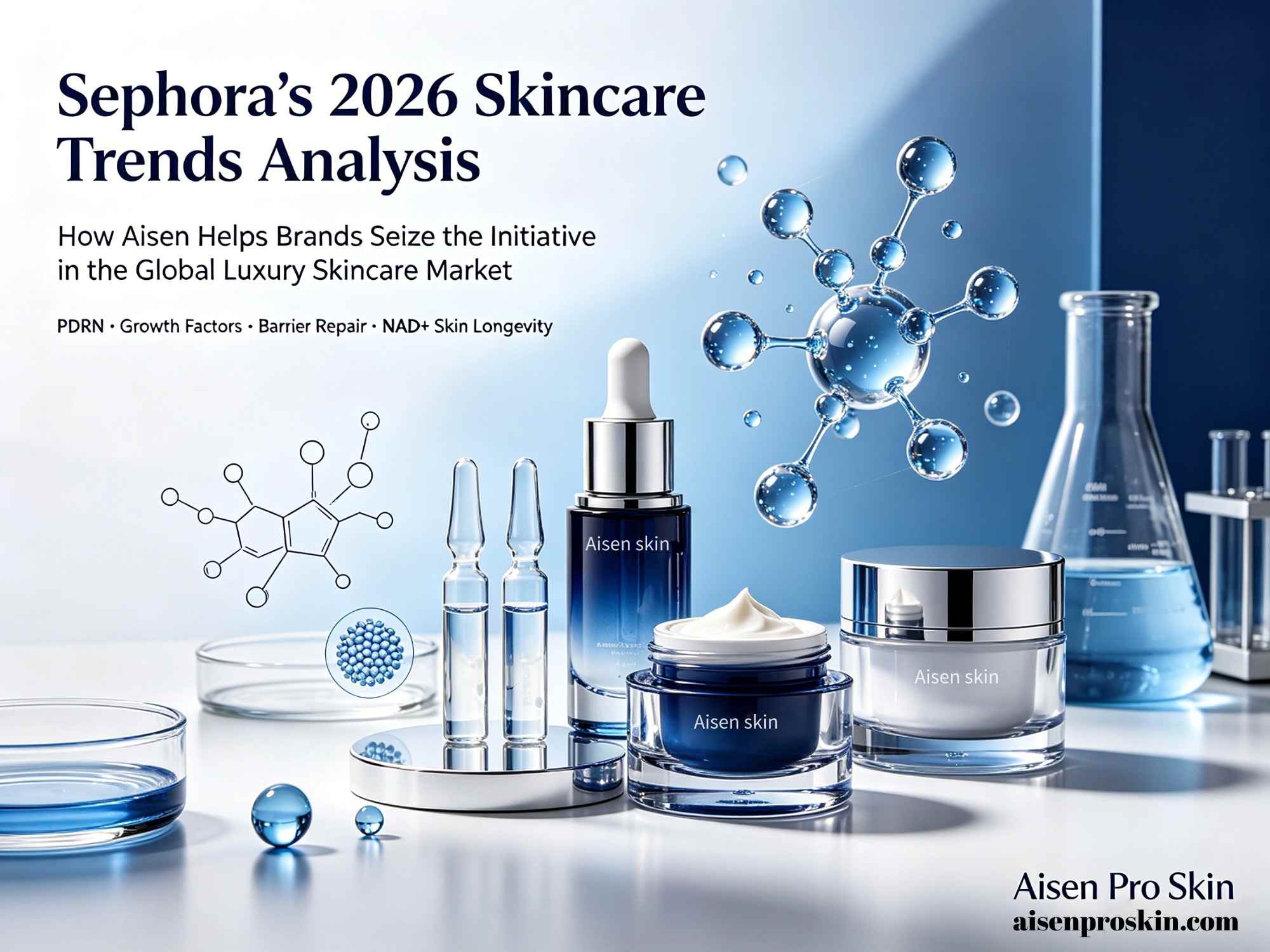 Sephora’s 2026 Skincare Trends Analysis: How Aisen Helps Brands Seize the Initiative in the Global Luxury Skincare Market