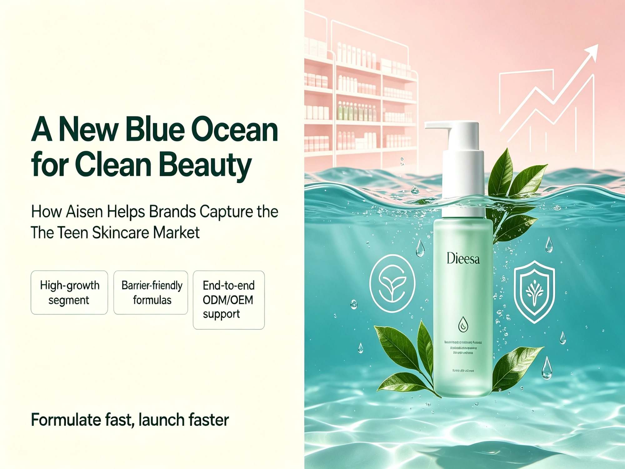 A New Blue Ocean for Clean Beauty: How Aisen Helps Brands Capture the Teen Skincare Market